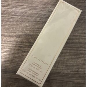 JOHN VARVATOS 200ML CLEANSING OIL 6.7 Oz 30G EXFOLIATING GRAINS NEW BOX SEALED